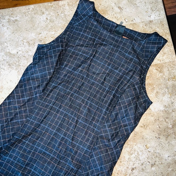 FINAL HOURS!! NWOT Esprit Plaid Dress - Picture 2 of 10